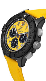 BREITLING Avenger B01 Chronograph 44MM Yellow Dial Men's Watch SB0147101I1X1 