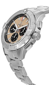 BREITLING Avenger B01 Chronograph Automatic 44MM Tan Dial Men's Watch AB0147101A1A1 