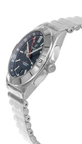 BREITLING Chronomat Automatic GMT SS 40MM Blue Dial Men's Watch A32398101C1A1