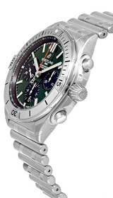 BREITLING Chronomat B01 Tachymeter 42MM Green Dial Men's Watch AB0134101L2A1 