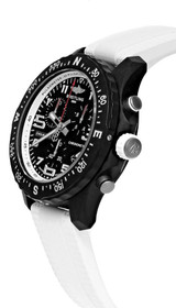 BREITLING Endurance Pro Chronograph Quartz 38MM White Rubber Men's Watch X83310A71B1S1