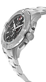 BREITLING Super Avenger B01 Chronograph 46MM Titanium Black Dial Men's Watch EB0148101B1E1 