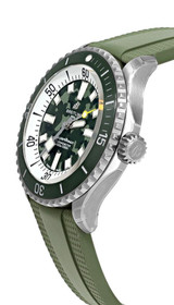 BREITLING Superocean Automatic 46MM Super Diver Rubber Men's Watch E10379D31L1S1