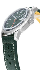 Breitling watches BREITLING Top Time B31 Automatic 38MM Green Dial Leather Men's Watch AB3113171L1X1 