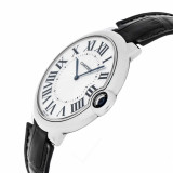 Cartier watches CARTIER Ballon Bleu XL 46MM 18K White Gold LTHR Mens Watch W6920055