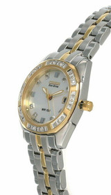 Citizen Watches CITIZEN Paladion Eco Drive White Dial 2-Tone SS Womens Watch EW1594-55D