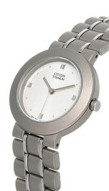 Citizen Watches CITIZEN Silver Dial Stainless Steel Women's Watch EL1540-53A