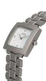 Citizen Watches CITIZEN Silver Dial Titanium Women's Watch EL1550-50A