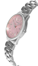 Gucci watches GUCCI G-Timeless 29MM Stainless Steel Pink Dial Women's Watch YA1265061 
