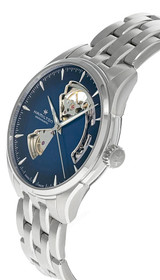 Hamilton watches HAMILTON Jazzmaster Open Heart 40MM AUTO SS Blue Dial Men's Watch H32675140