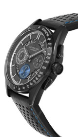 Hamilton watches HAMILTON Jazzmaster Performer AutoChrono 42MM Anthracite Dial Leather Men's Watch H36646780 