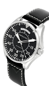 Hamilton watches HAMILTON Khaki Aviation Pilot 42MM AUTO Day Date Men's Watch H64615735 