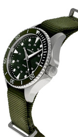 HAMILTON Khaki Navy Scuba 37MM Quartz Green Dial Men's Watch H82241961