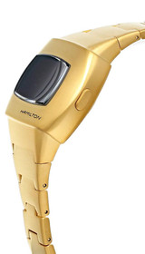 Hamilton watches HAMILTON PSR Digital Quartz Gold Steel Women's Watch H52314130 