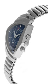HAMILTON Ventura CHRONO Quartz SS Blue Dial Men's Watch H24432141