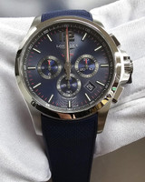 Longines watches LONGINES Conquest V.H.P. Chronograph 44MM Blue Dial Rubber Men's Watch L3.727.4.96.9 