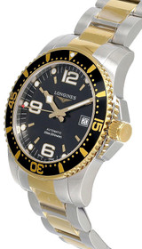 LONGINES HydroConquest 41MM AUTO SS Black Dial Men's Watch L3.742.3.56.7 / L37423567