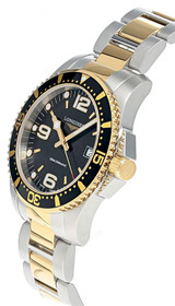 LONGINES HydroConquest 41MM QTZ SS Black Dial Men's Watch L37403567 / L3.740.3.56.7