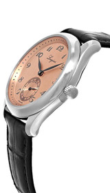 LONGINES Master Collection Automatic 38.5MM Salmon Dial Leather Men's Watch L2.843.4.93.2