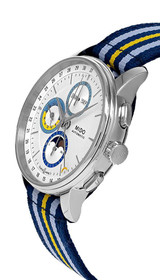 Mido Watches MIDO Baroncelli CHRONO AUTO Moonphase 42MM Silver Dial Men's Watch M027.625.17.031.00 / M0276251703100 