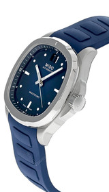 MIDO Multifort TV Big Date 40MM Blue Rubber Men's Watch M049.526.17.041.00 / M0495261704100