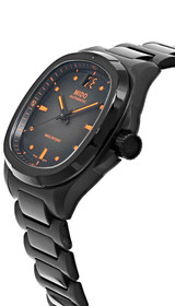 MIDO Multifort TV Big Date Automatic 39.2 x 40 MM Black PVD Men's Watch M049.526.33.081.00 / M0495263308100 