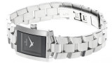 Movado watches MOVADO Eliro 22MM Quartz S-Steel Black Dial Womens Watch 0604133