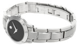 Movado watches MOVADO Museum 25MM Quartz SS Black Dial Womens Watch 84-G4-825 Black
