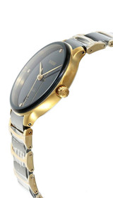 Rado watches RADO Centrix Quartz SS 35MM 3 Diamond Two-Tone Women's Watch R30039712 