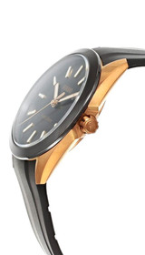 RADO HyperChrome Quartz 41.5MM Brown Dial Rubber Men's Watch R32281309