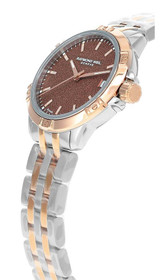 Raymond Weil Watches RAYMOND WEIL Tango Quartz SS 30MM Frosted Terra Cotta Dial Two-Tone Women's Watch 5960-SP5-70061 
