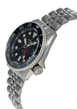 Seiko watches SEIKO 5 Sports SKX Sports Style GMT Series 42.5MM Black Dial Men's Watch SSK001 