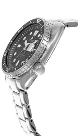 Seiko watches SEIKO Prospex Automatic SS 45MM Diver's Black Dial Men's Watch SRPE03 