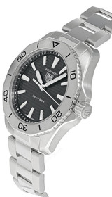 TAG HEUER Aquaracer 40MM QTZ SS Black Dial Men's Watch WBP1110.BA0627