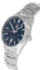 TAG HEUER Carrera 39MM S-Steel Blue Dial Men's Watch WBN2112.BA0639