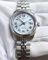 TISSOT Ballade Chronometer Automatic SS 30MM Blue Dial Women's Watch T156.208.11.353.00 / T1562081135300