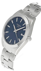 TISSOT Gentleman 40MM Stainless Steel Blue Dial Men's Watch T127.410.11.041.00 / T1274101104100