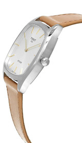 Tissot watches TISSOT Heritage Stylist 32x32MM Square Dial Leather Unisex Watch T159.909.16.031.00 / T1599091603100 