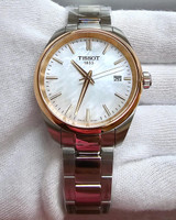 Tissot watches TISSOT PR 100 Quartz 34MM MOP Dial Rose Gold Bezel Women's Watch T150.210.21.111.00 