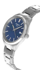 TISSOT PR 100 Quartz 34MM SS Blue Dial Women's Watch T150.210.11.041.00 