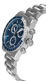 TISSOT PR516 CHRONO Quartz 40MM SS Blue Dial Men's Watch T149.417.11.041.00 / T1494171104100