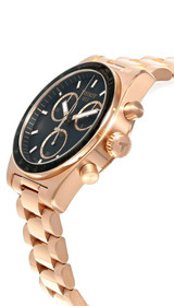 Tissot watches TISSOT PR516 Quartz Chronograph 40MM Black Dial Rose Gold PVD Men's Watch T149.417.33.051.00 / T1494173305100 