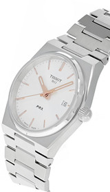 TISSOT PRX 35MM Quartz SS Silver Dial Women's Watch T137.210.11.031.00 / T1372101103100