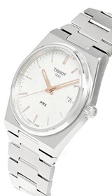 TISSOT PRX 40MM Stainless Steel Silver Dial Men's Watch T137.410.11.031.00 / T1374101103100