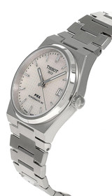 TISSOT PRX AUTO 35MM SS White MOP Dial Women's Watch T137.207.11.111.00 