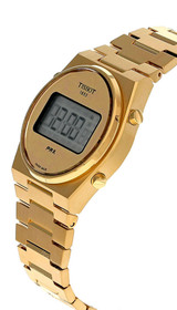 TISSOT PRX Digital 40MM Quartz SS Gold Men's Watch T137.463.33.020.00 / T1374633302000