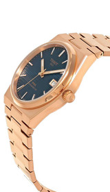 Tissot watches TISSOT PRX Powermatic 80 40MM Blue Dial Rose Gold PVD Men's Watch T1374073304100 / T137.407.33.041.00 