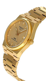 TISSOT PRX Powermatic 80 40MM SS Champagne Dial Men's Watch T137.407.33.021.00 / T1374073302100