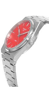 Tissot watches TISSOT PRX Quartz SS 40MM Red Dial Men's Watch T137.410.11.421.00 