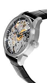 TISSOT T-Complication Squelette 43MM Mechanical Skeleton Dial Men's Watch T070.405.16.411.00